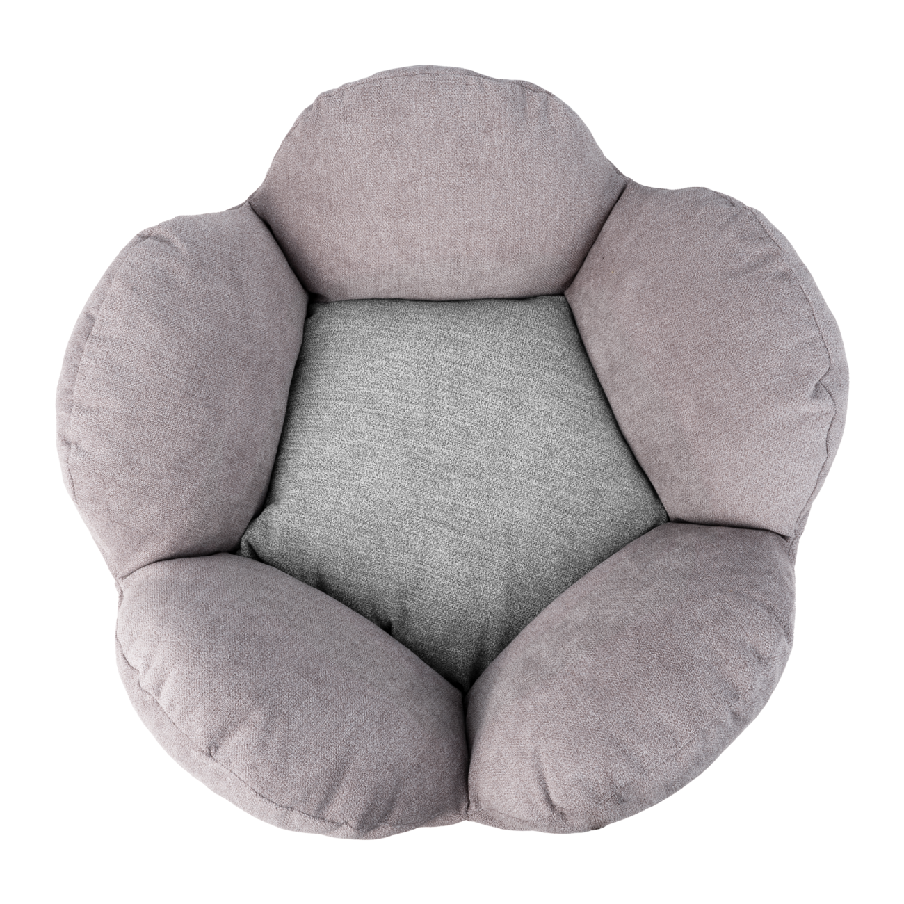 Cuccia Fiore Grigio&Rosa