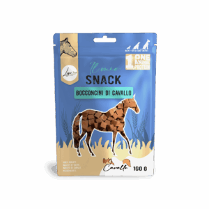 Il mio snack SOFT Bocconcini di cavallo 100gr ONE ANIMAL PROTEIN