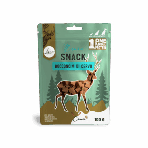 Il mio snack SOFT Bocconcini di cervo 100gr ONE ANIMAL PROTEIN