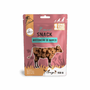 Il mio snack SOFT Bocconcini di manzo 100gr ONE ANIMAL PROTEIN