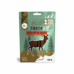 Il mio snack SOFT Filettini di cervo 100gr ONE ANIMAL PROTEIN