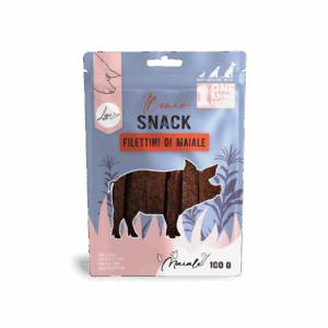 Il mio snack SOFT Filettini di maiale 100gr ONE ANIMAL PROTEIN