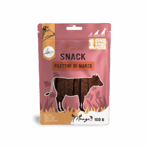 Il mio snack SOFT Filettini di manzo 100gr ONE ANIMAL PROTEIN