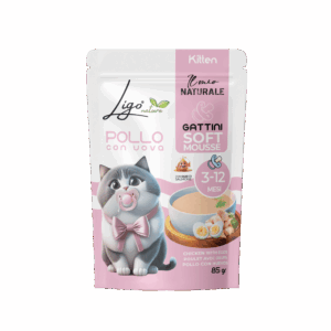 Soft Jelly Mousse di pollo con uova kitten