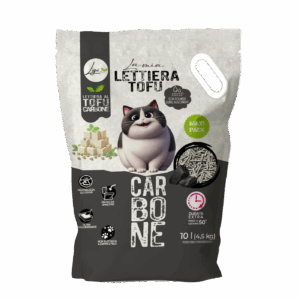Lettiera Tofu con carboni attivi 10l