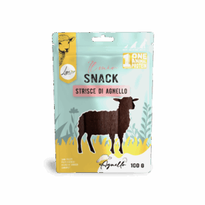 Il mio snack SOFT Strisce di agnello 100gr ONE ANIMAL PROTEIN
