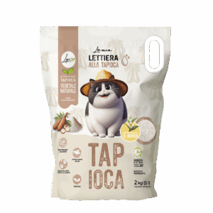 Lettiera alla Tapioca Tè Bianco 2KG 5L