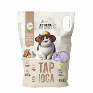 Lettiera alla Tapioca Lavanda 2KG 5L