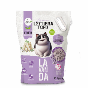 Lettiera Tofu profumazione alla lavanda 10l