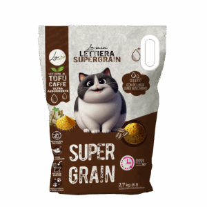 Lettiera Supergrain  profumazione caffè 6l