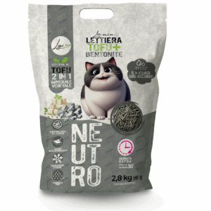 Lettiera Minerale e vegetale 2 in 1 (Tofu + Bentonite) 6l